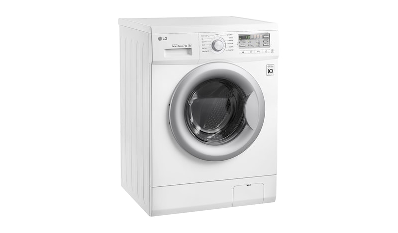 LG 7kg Direct Drive Front Loader Washing Machine, WD12021D6
